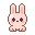 Peach Bunny